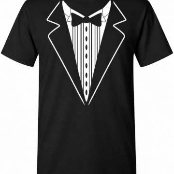 Black Graphic Print Crew Neck T-Shirt